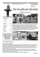 The Stradbroke Monthly August ...