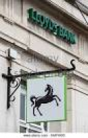 Lloyds TSB bank sign, England, ...