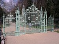 Renovated Park Gates