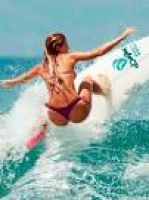 Girls surf too