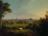 Leeds from the Meadows by