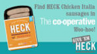 Find HECK sausages in Co-op ...