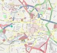 Street map. Leeds city