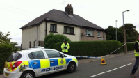 Police cordon around house