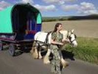 on the road - Picture of White Horse Gypsy Caravans, Marlborough ...