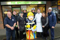 Amesbury Chippy staff handing