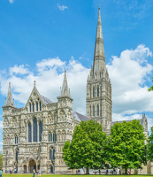 Salisbury Cathedral from the