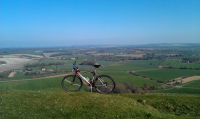 Cycling in the Pewsey Vale