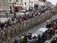 Warminster pays respect to