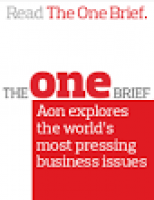 The One Brief is Aon's weekly ...