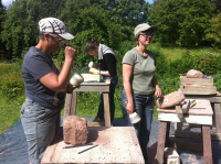 Stonecarving craft holiday