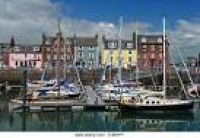 Fishing Boats In Arbroath Harbour Stock Photos & Fishing Boats In ...