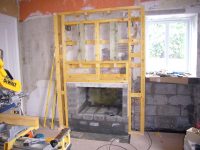 feature wall construction
