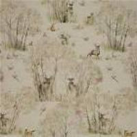 Voyage Country Curtain Fabric Sherwood Forrest | Curtain Factory ...
