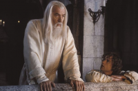 Ian McKellen as Gandalf in