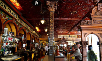 Crown Bar in Belfast says 'odd