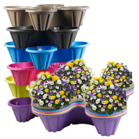 4 Plants Flower Pots Pot