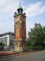 Maidenhead clock tower outside