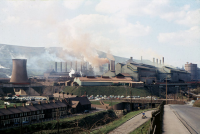 Ebbw Vale Steelworks in 1969,