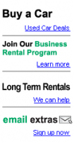 Make a car rental reservation