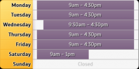 Opening times for NatWest