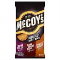 McCoys Meaty Crisps 6 Pack - Crisps Multi Packs