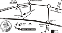 Map to Hall Barn