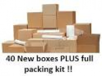 40 Box house moving pack for