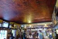 The RAF Bar ceiling with ...