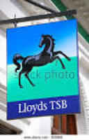 Lloyds TSB Bank sign, High ...