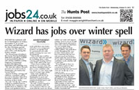 Wizard jobs over winter spell
