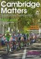 Cambridge Matters Spring 2014 by Cambridge City Council - issuu