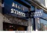 Brook Street Employment Agency, High Street, Cardiff, Wales Stock ...