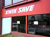 Closed branch of Kwik Save in
