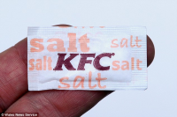 up the KFC salt sachet -