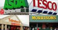 Supermarket opening times in ...