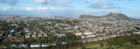View of Edinburgh from