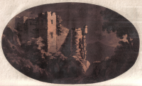 Penrith Castle in 1772. [3]