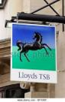 Lloyds TSB Bank Sign, UK.