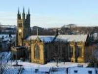 1 - Tideswell Church in snow