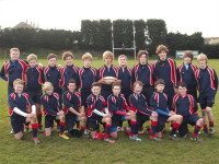 Year 8 Rugby team won the