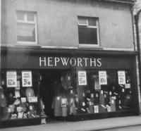 Hepworths shop in Okehampton