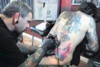 Giant tattoo to raise cash for