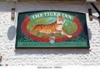 The Tiger Inn sign, East Dean