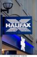 halifax bank sign - Stock ...
