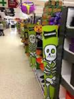 Sainsbury's Halloween aisle ...