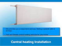 Central heating Installation