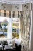 Silk interlined curtains with ...