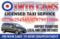 TN16 Cars is a Sevenoaks District Council fully licensed Taxi ...