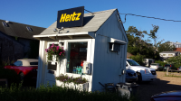 Hertz office on the island of